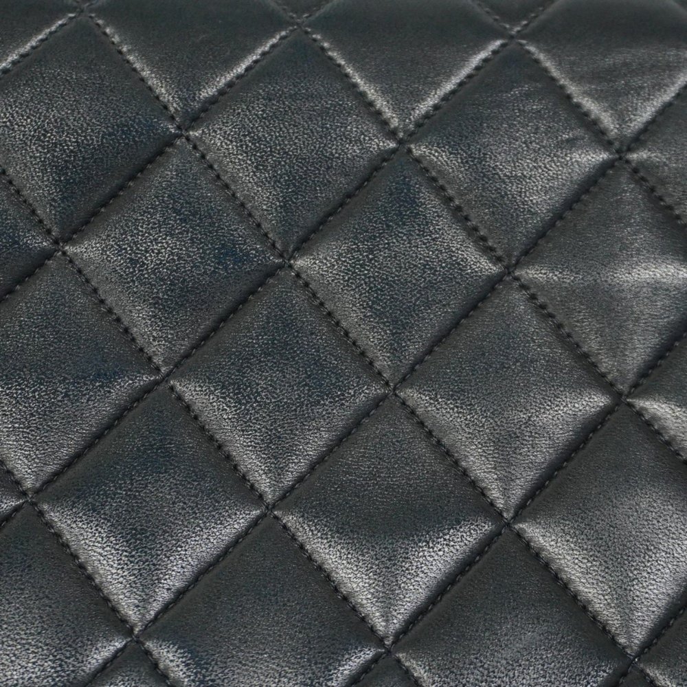 Chanel Shoulder Bag Matelasse Chain Diana Lambskin Black Women's - Picture 8 of 12